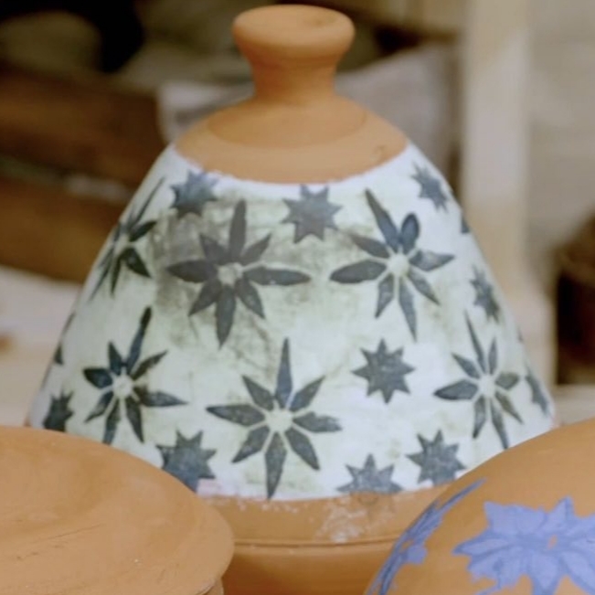 great pottery throwdown 2021 - Hannah's tagine lid.jpg